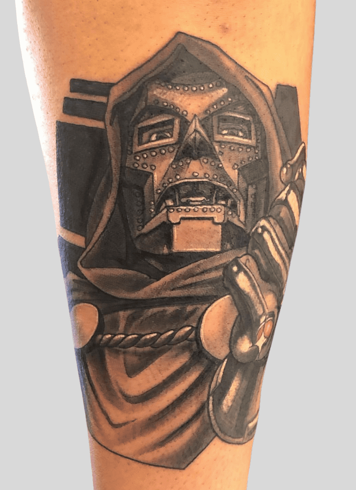 Doctor Doom Tattoo Portrait