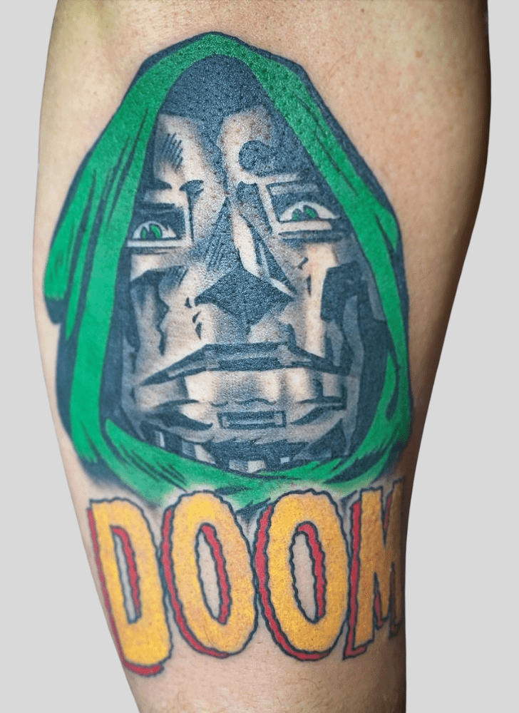 Doctor Doom Tattoo Ink