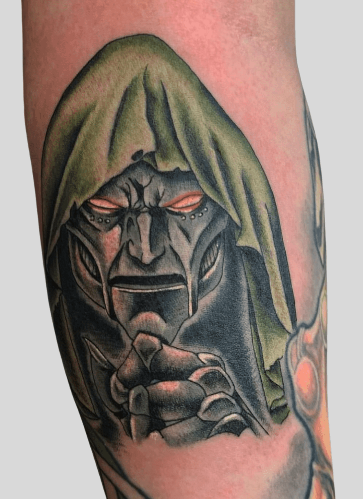 Doctor Doom Tattoo Photos