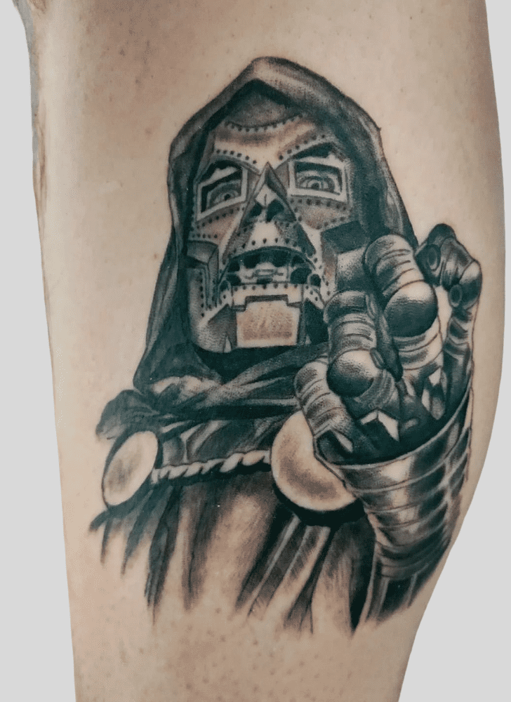 Doctor Doom Tattoo Ink