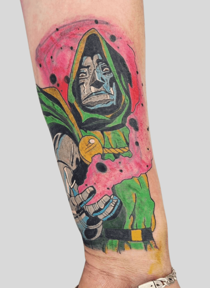 Doctor Doom Tattoo Photograph