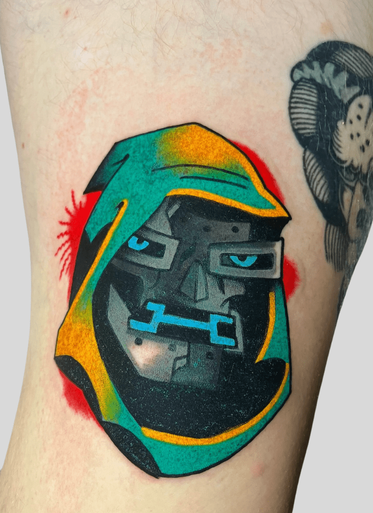 Doctor Doom Tattoo Photos