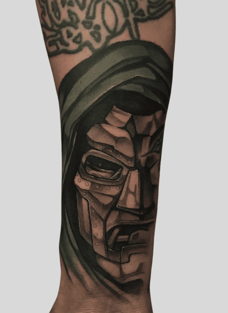 Doctor Doom Tattoo Photograph