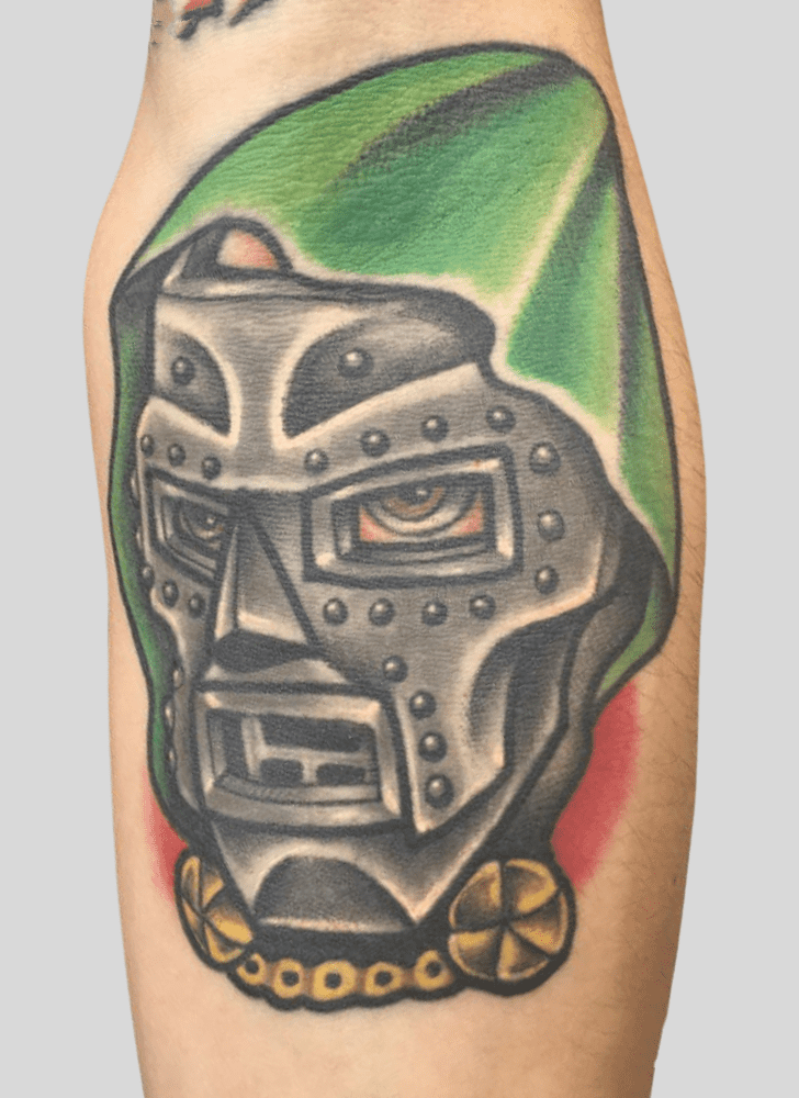 Doctor Doom Tattoo Portrait