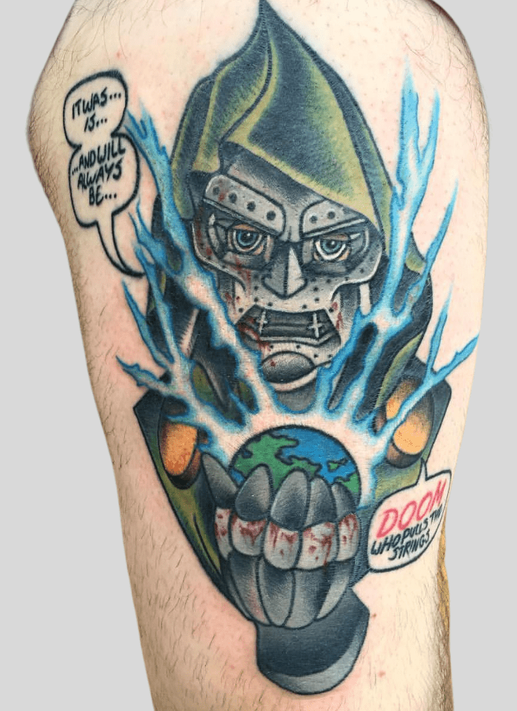 Doctor Doom Tattoo Ink