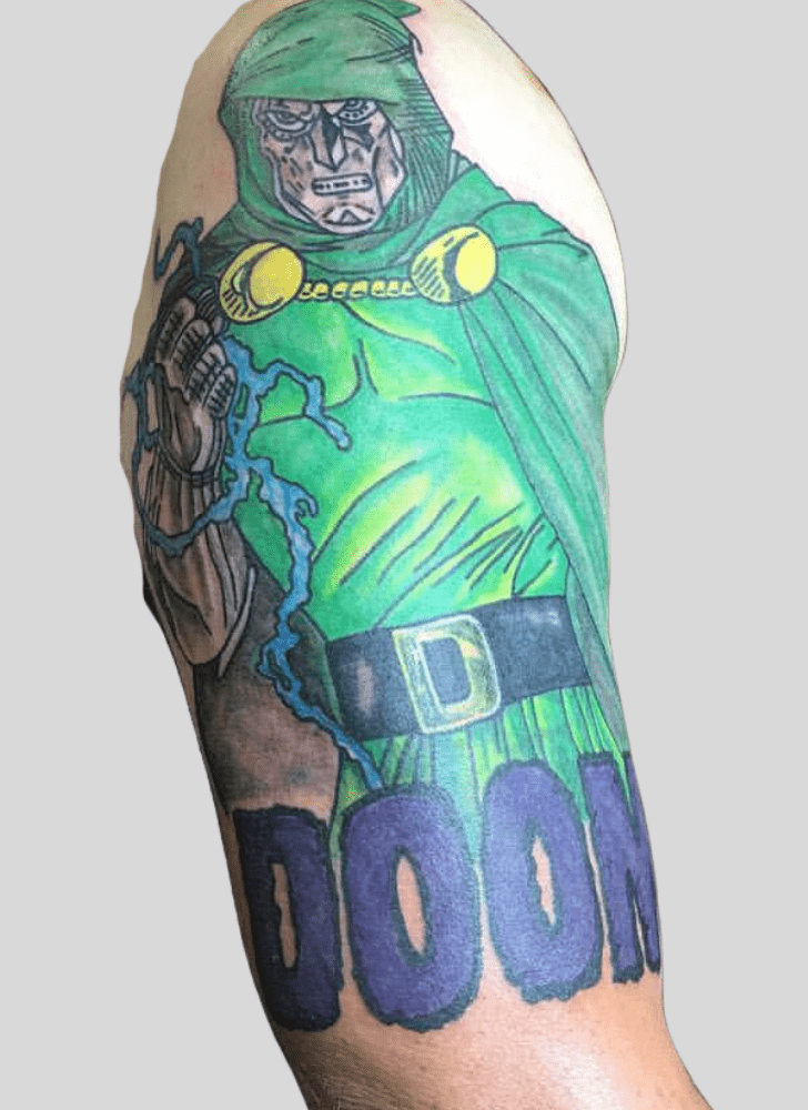 Doctor Doom Tattoo Snapshot