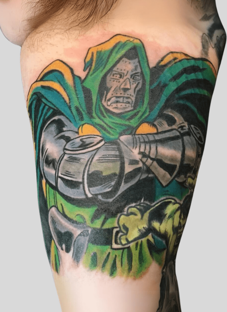 Doctor Doom Tattoo Design Image