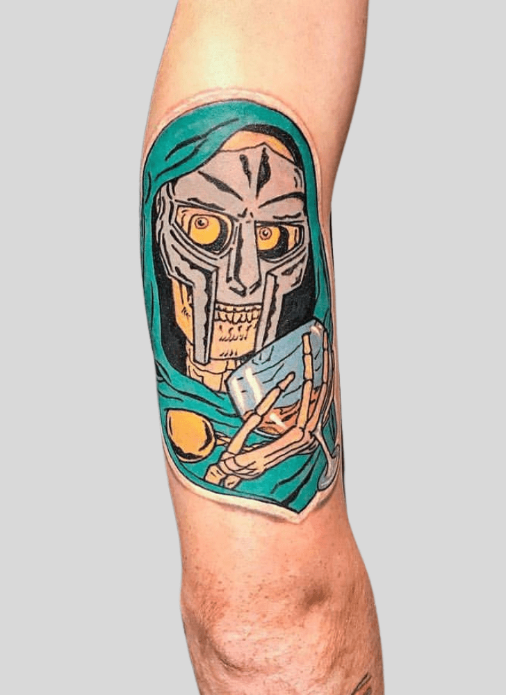 Doctor Doom Tattoo Figure