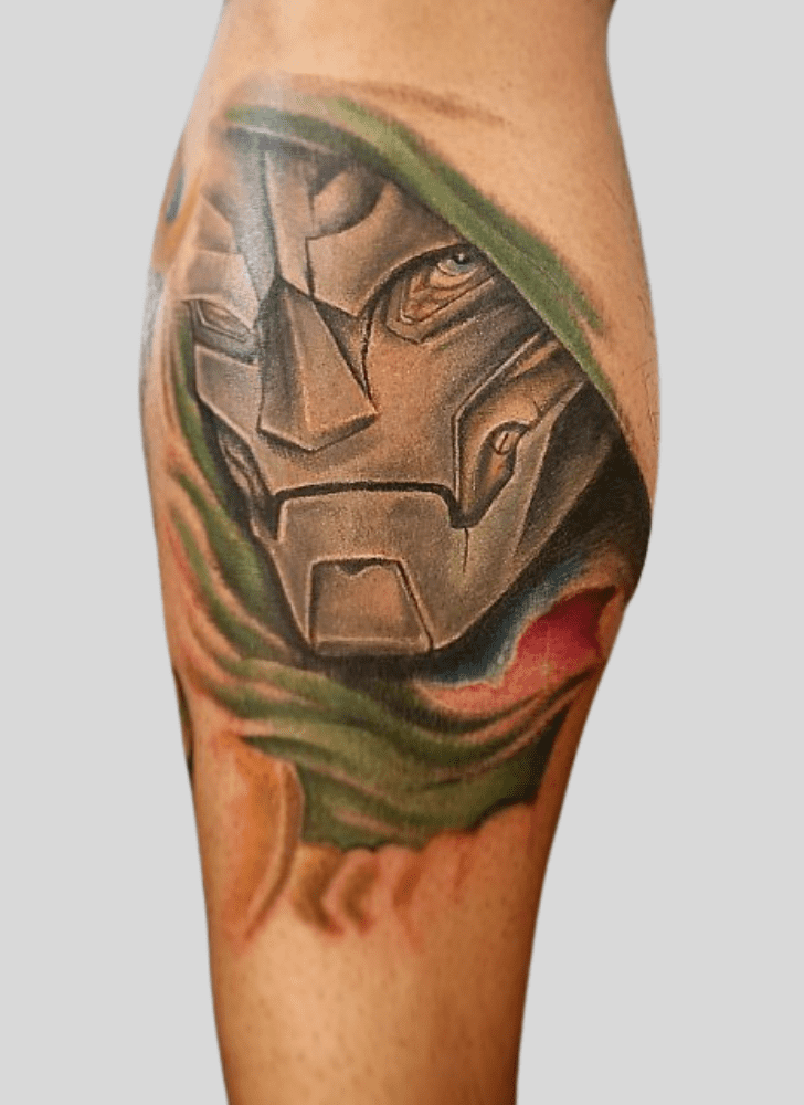 Doctor Doom Tattoo Shot