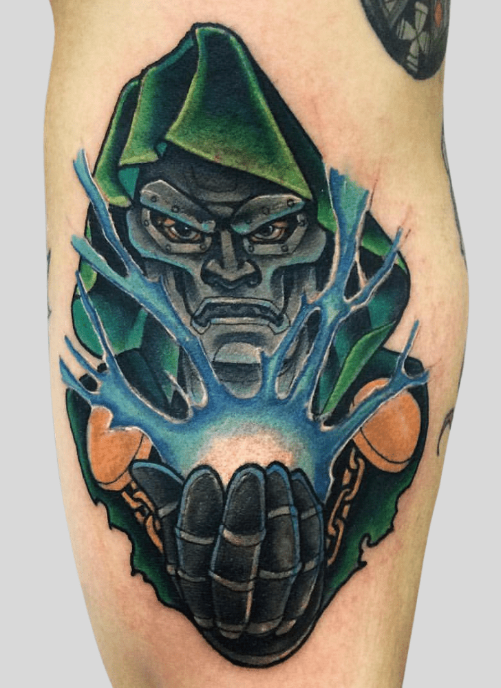 Doctor Doom Tattoo Snapshot