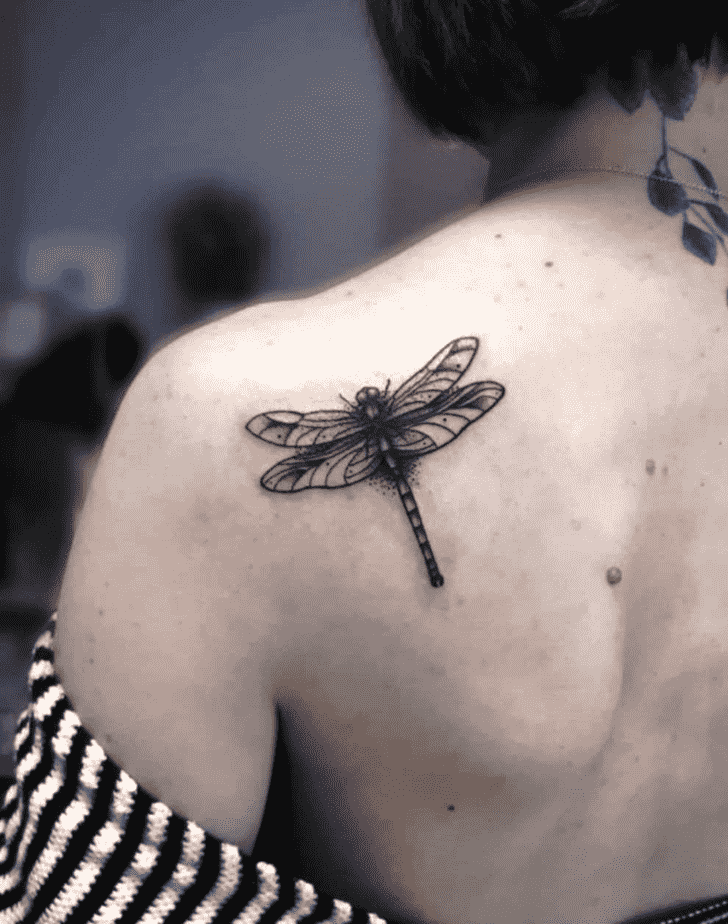 Dragonfly Tattoo Figure