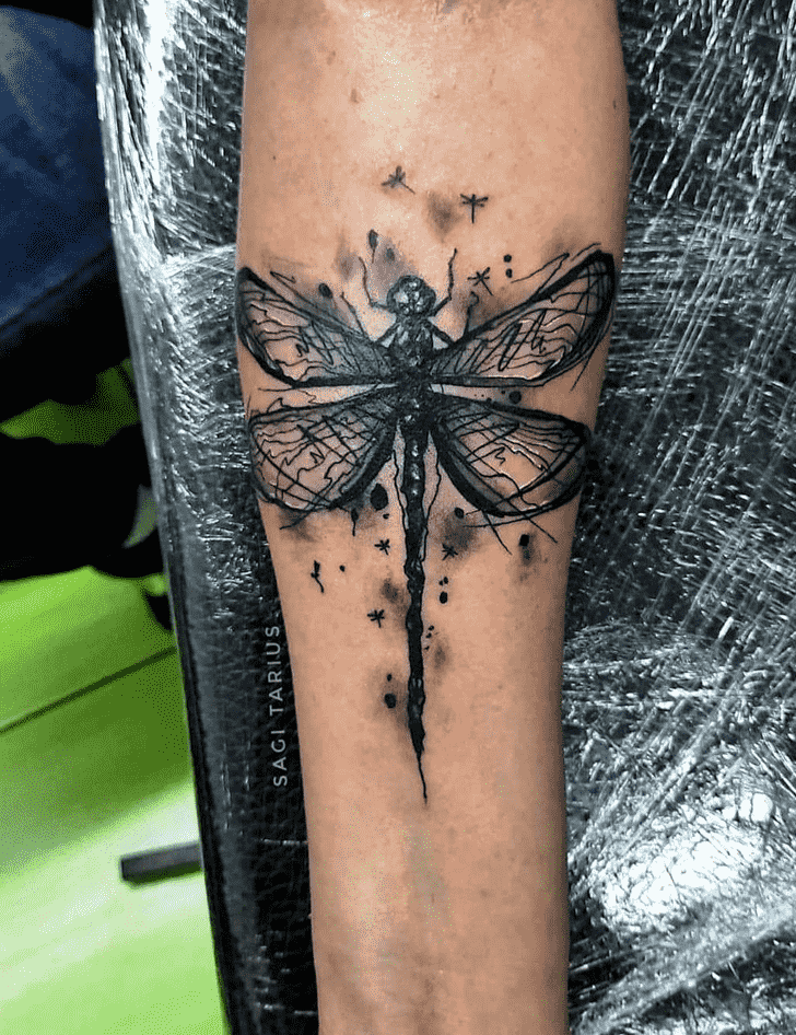 Dragonfly Tattoo Photograph