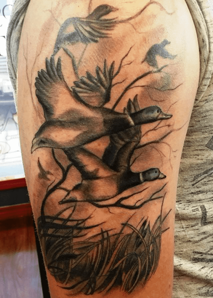 Duck Tattoo Photograph