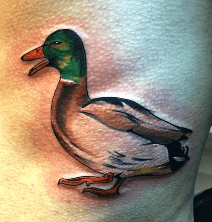 Duck Tattoo Shot