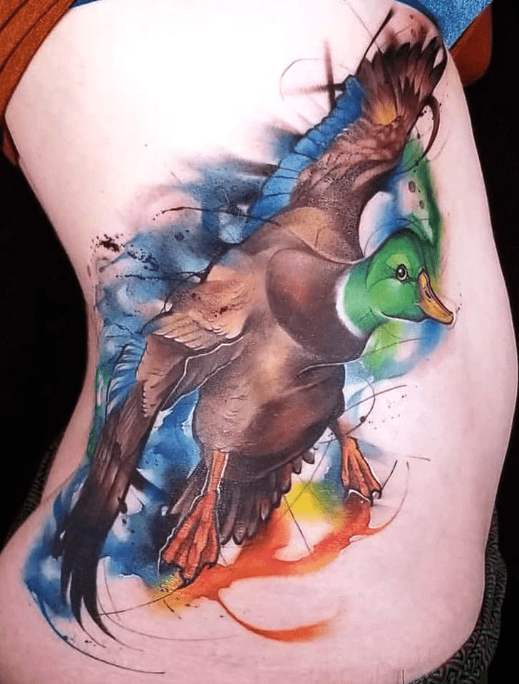 Duck Tattoo Picture