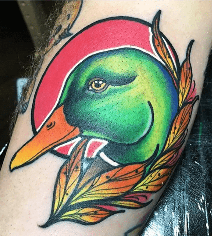 Duck Tattoo Portrait