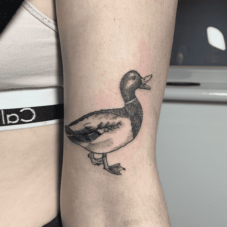 Duck Tattoo Figure