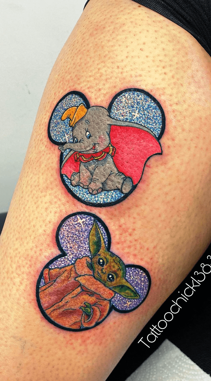 Dumbo Tattoo Portrait