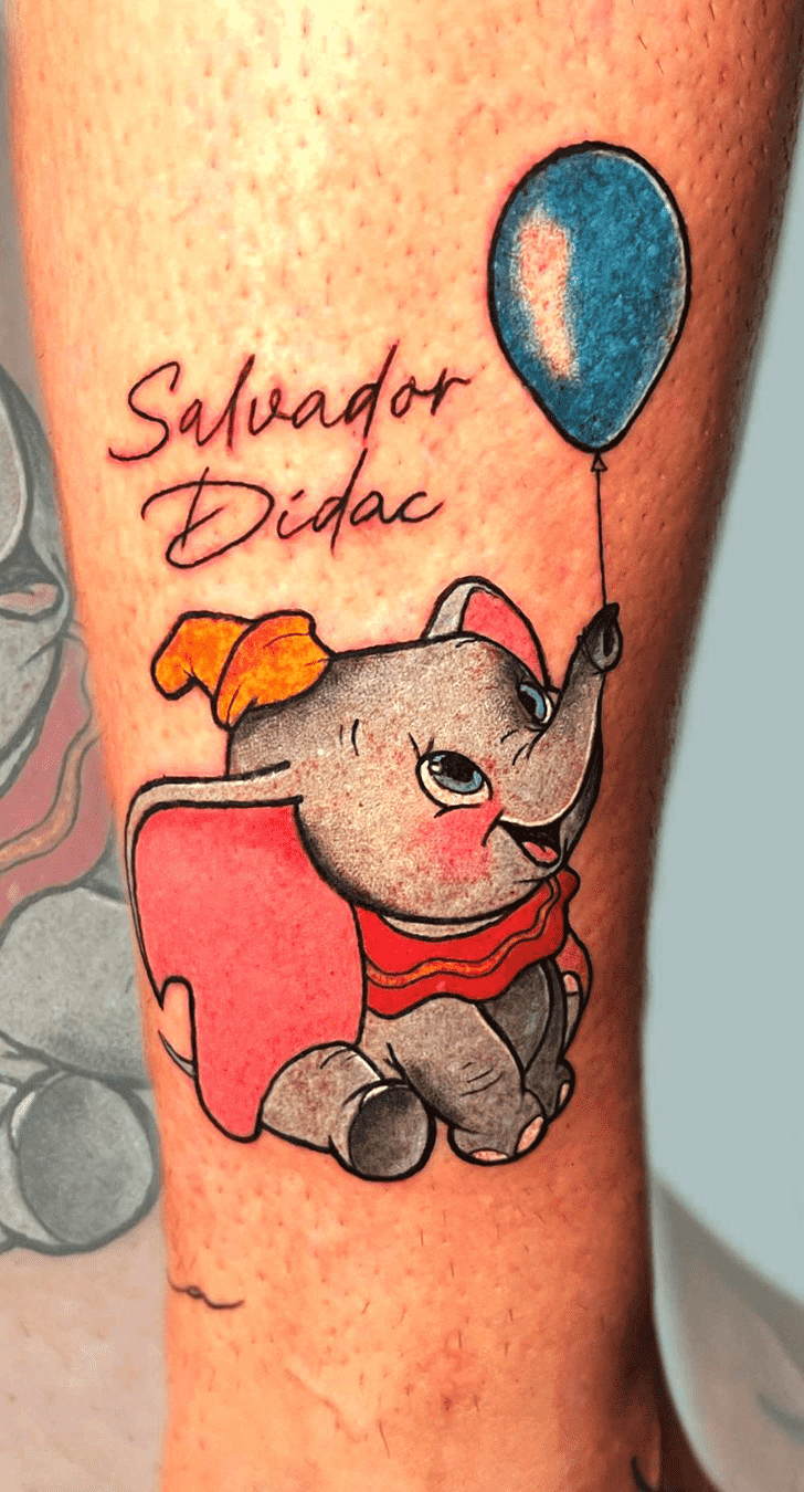 Dumbo Tattoo Figure