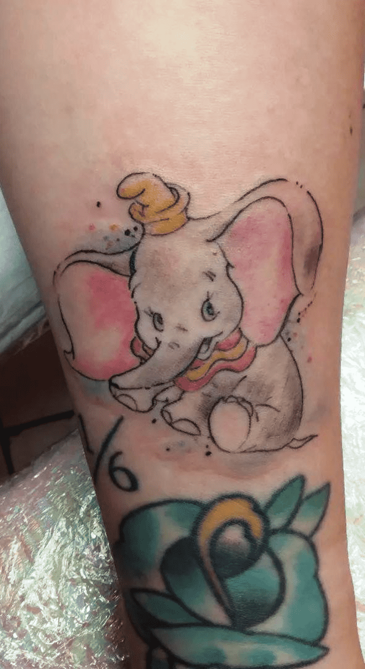 Dumbo Tattoo Figure