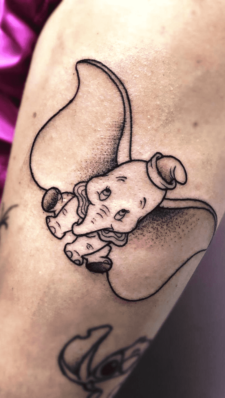 Dumbo Tattoo Portrait