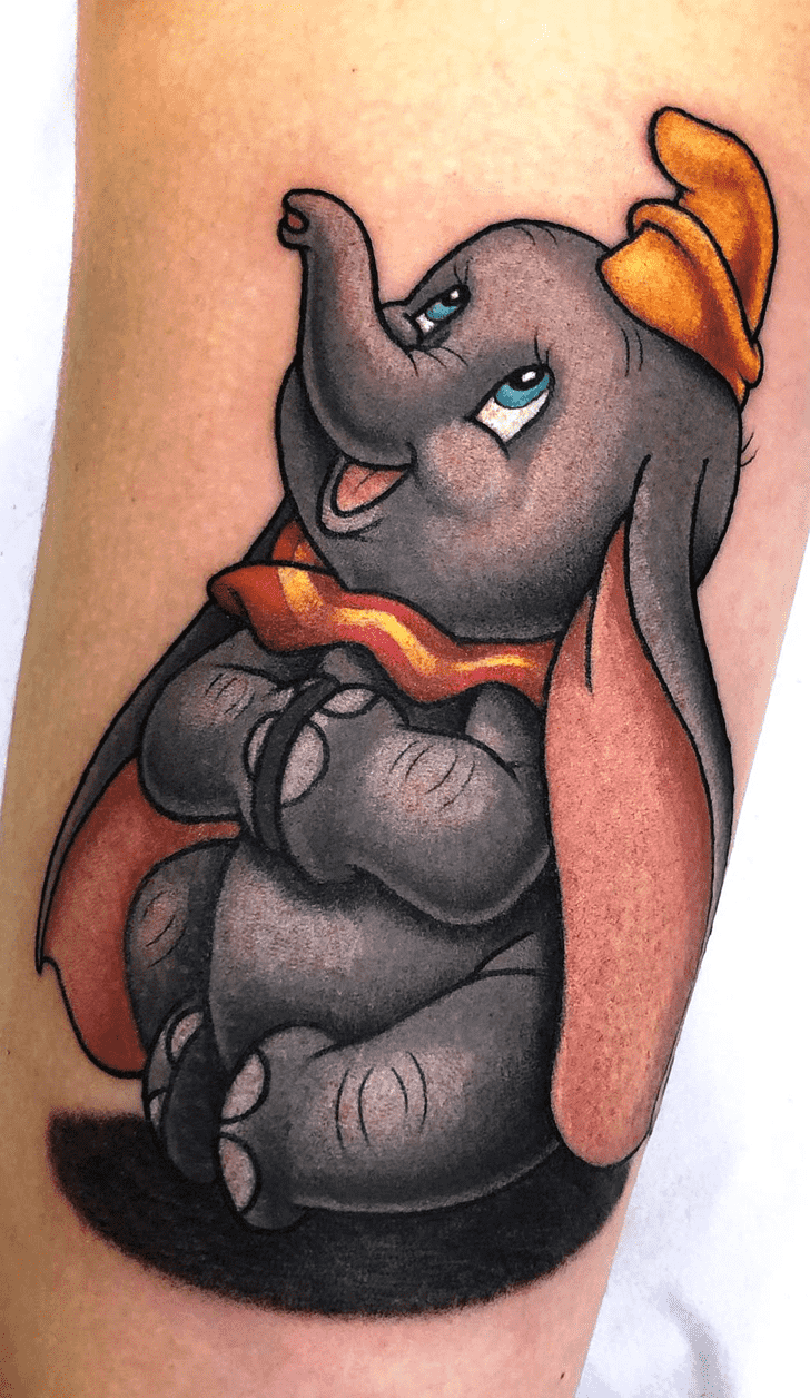 Dumbo Tattoo Portrait