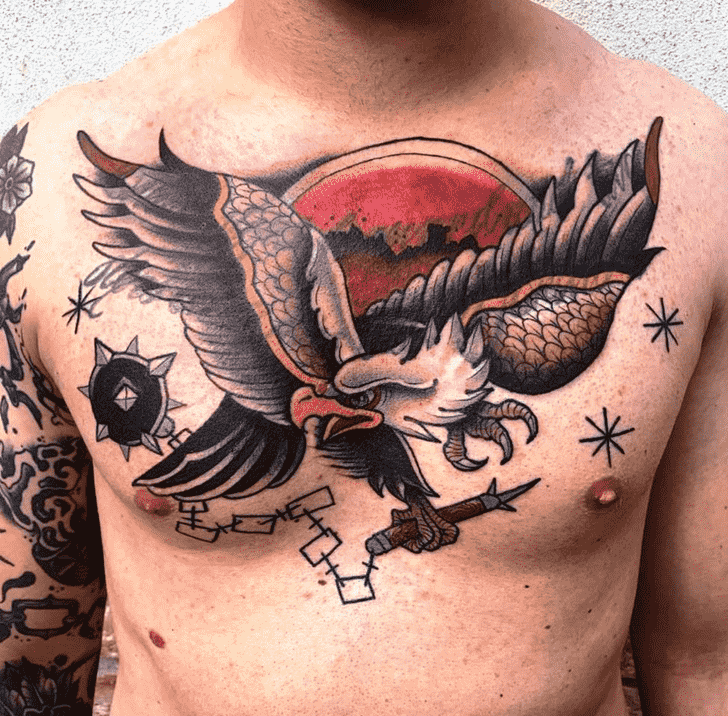 Eagle Tattoo Figure