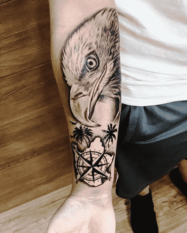 Eagle Tattoo Photograph