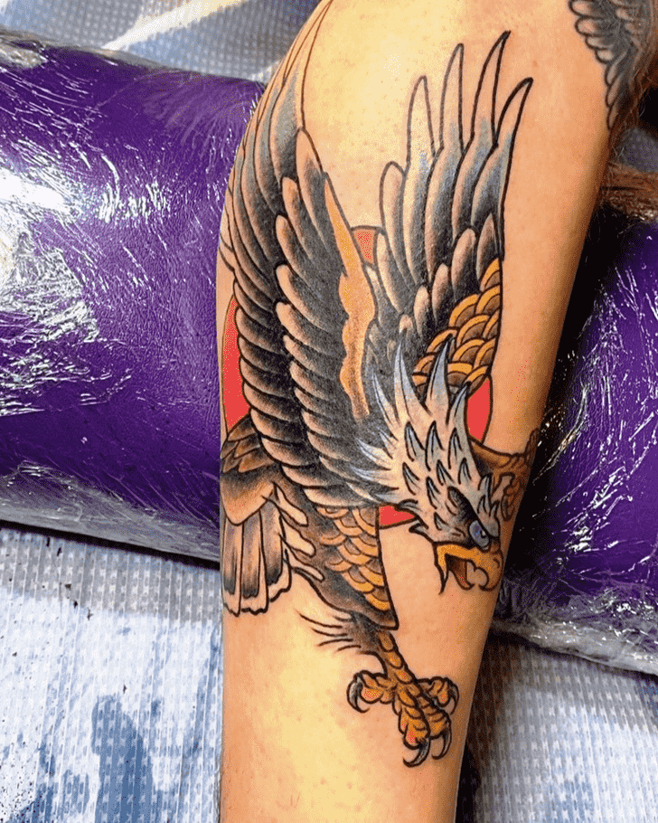 Eagle Tattoo Shot