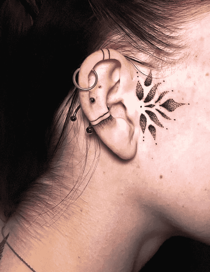 Ear Tattoo Snapshot