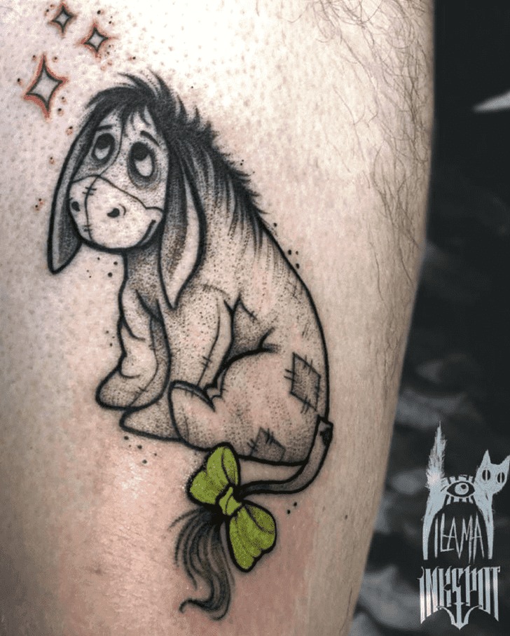 Eeyore Tattoo Photograph