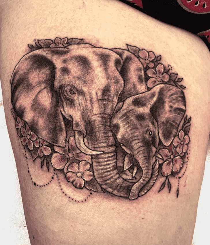 Elephant Tattoo Snapshot