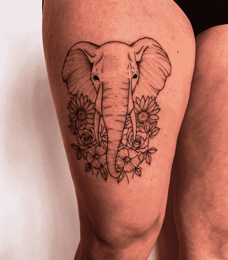 Elephant Tattoo Picture