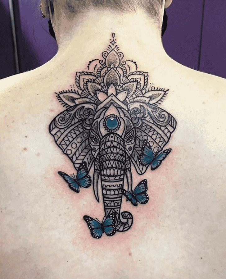 Elephant Tattoo Ink