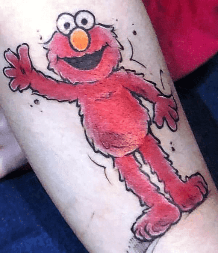 Elmo Tattoo Design Image