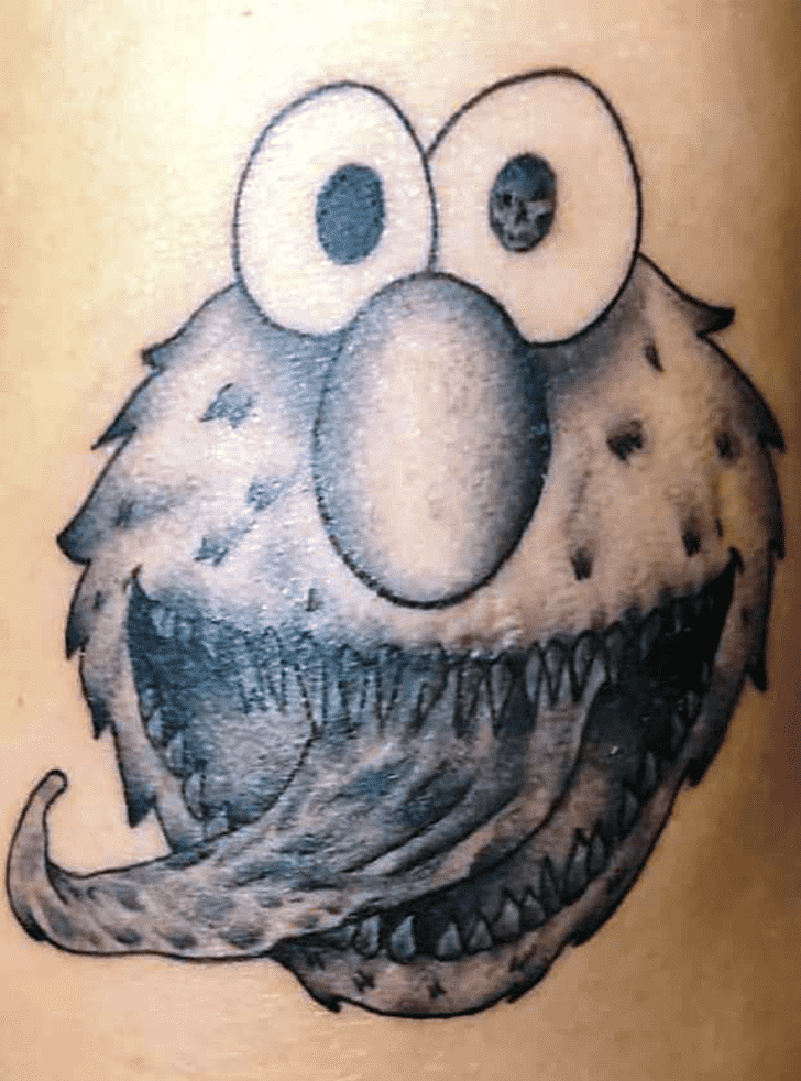 Elmo Tattoo Photograph