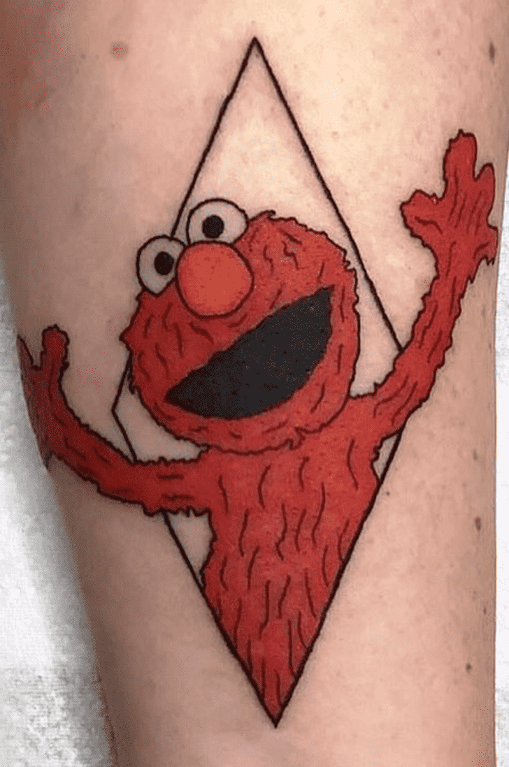 Elmo Tattoo Photograph