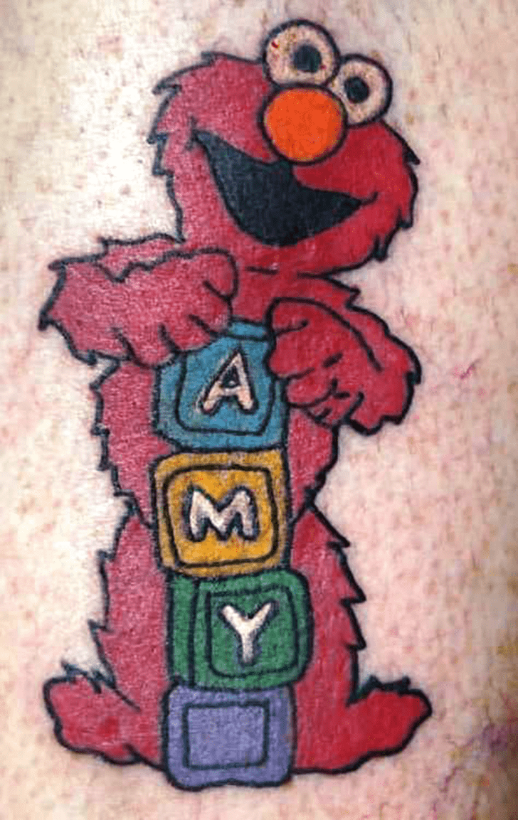 Elmo Tattoo Snapshot