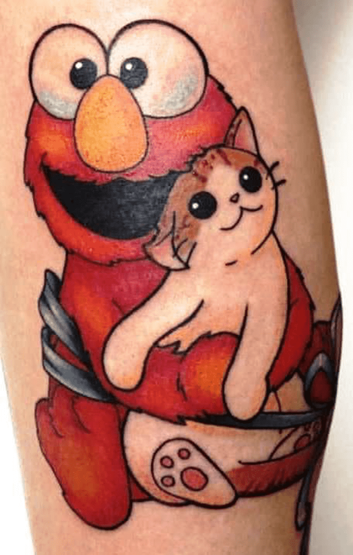 Elmo Tattoo Picture