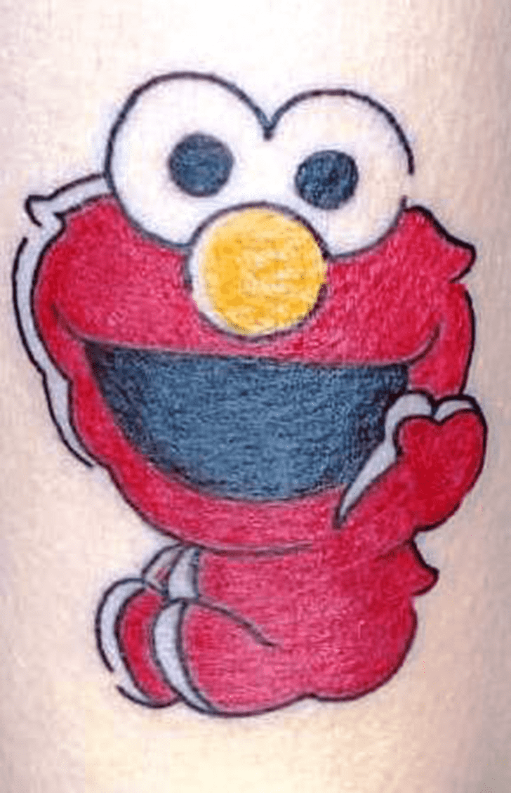 Elmo Tattoo Figure