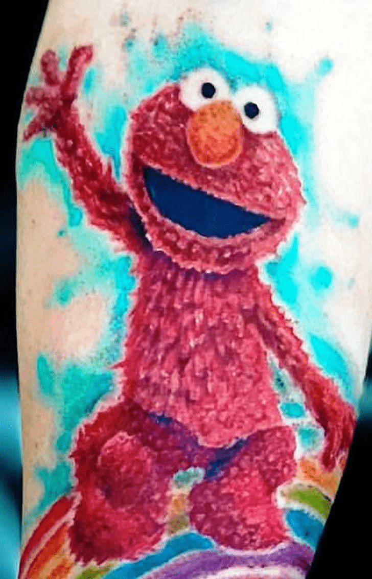 Elmo Tattoo Photograph