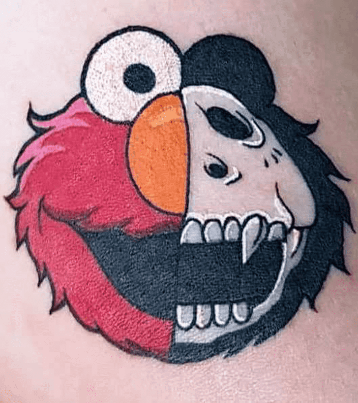 Elmo Tattoo Ink