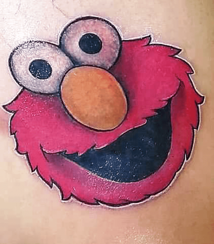 Elmo Tattoo Shot