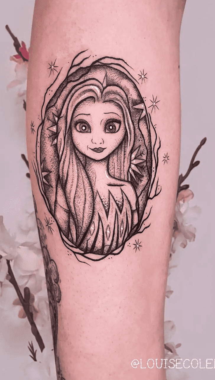 Elsa Tattoo Photograph