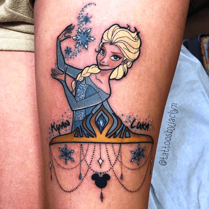 Elsa Tattoo Shot