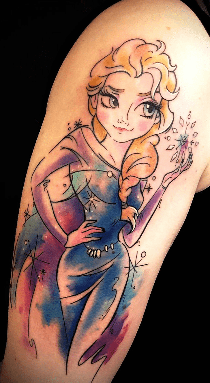 Elsa Tattoo Photograph