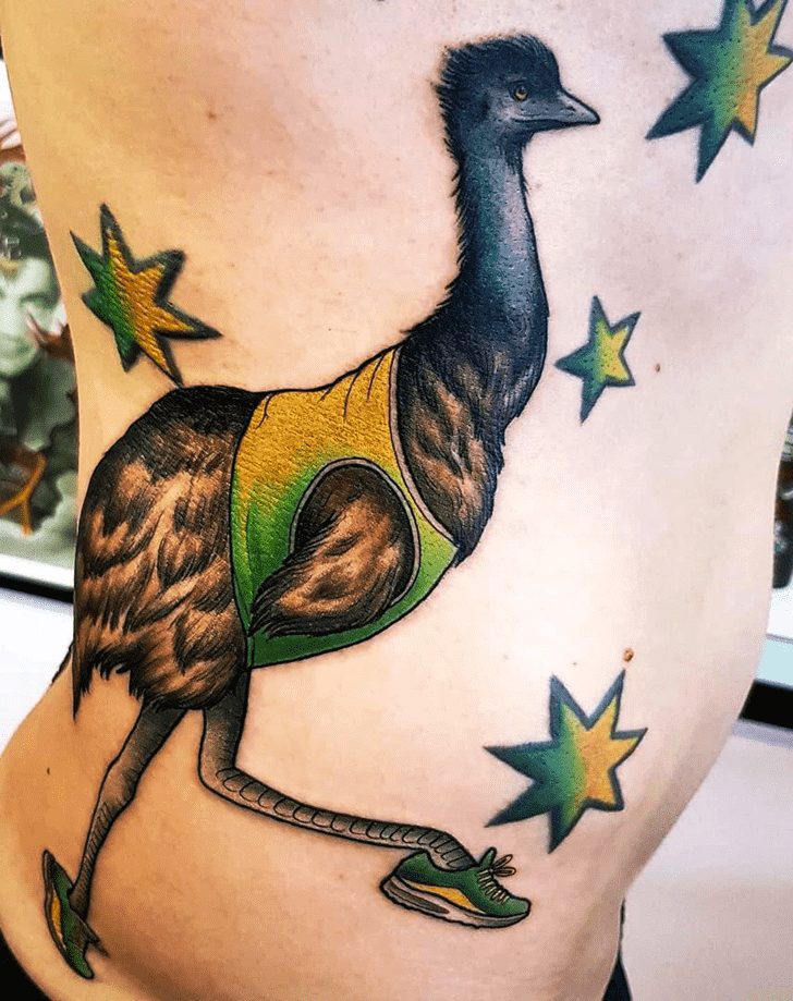 Emu Tattoo Figure