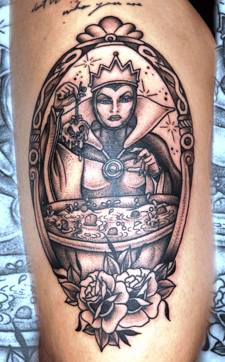 Evil Queen Tattoo Portrait