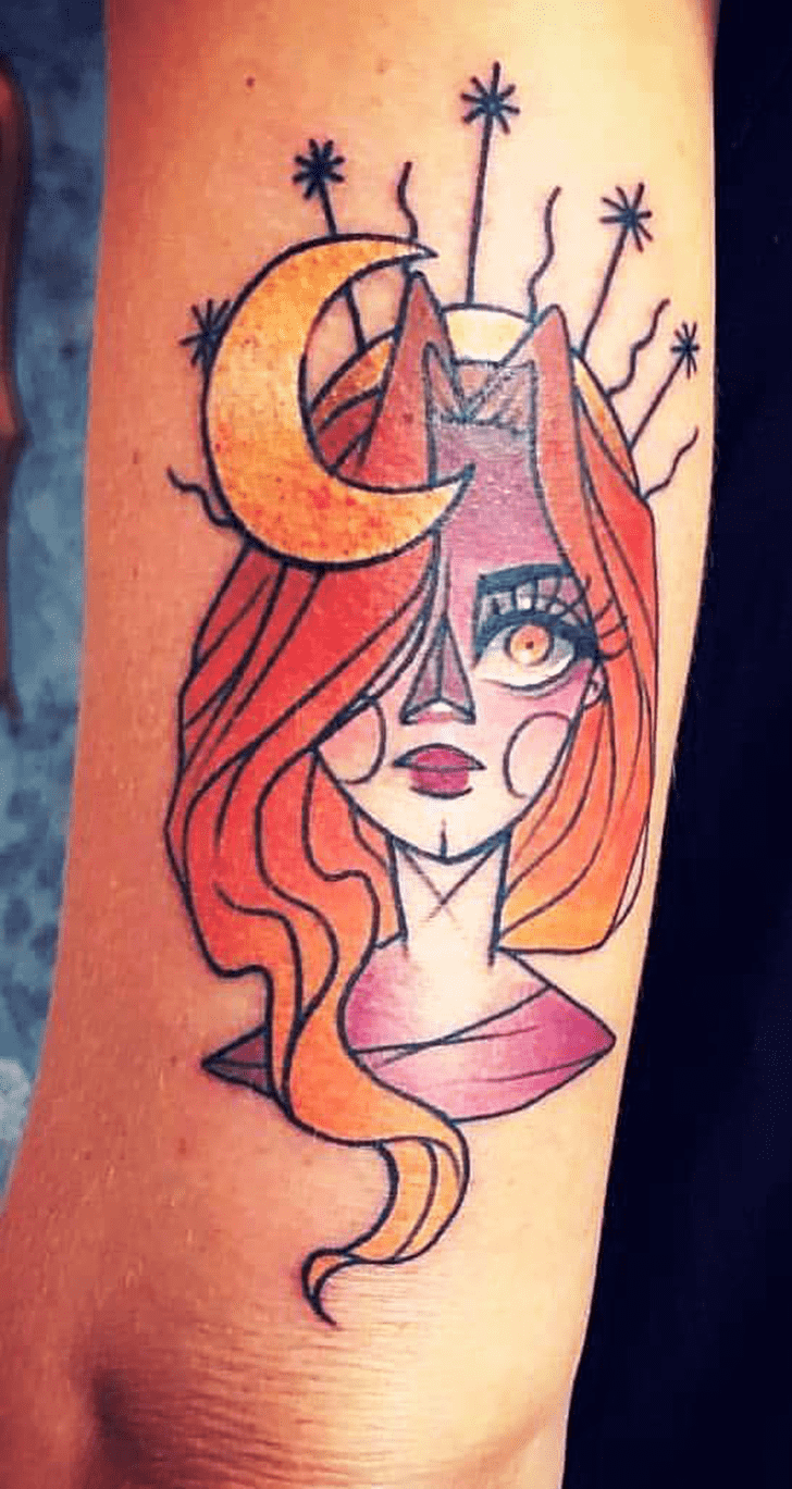 Evil Queen Tattoo Portrait