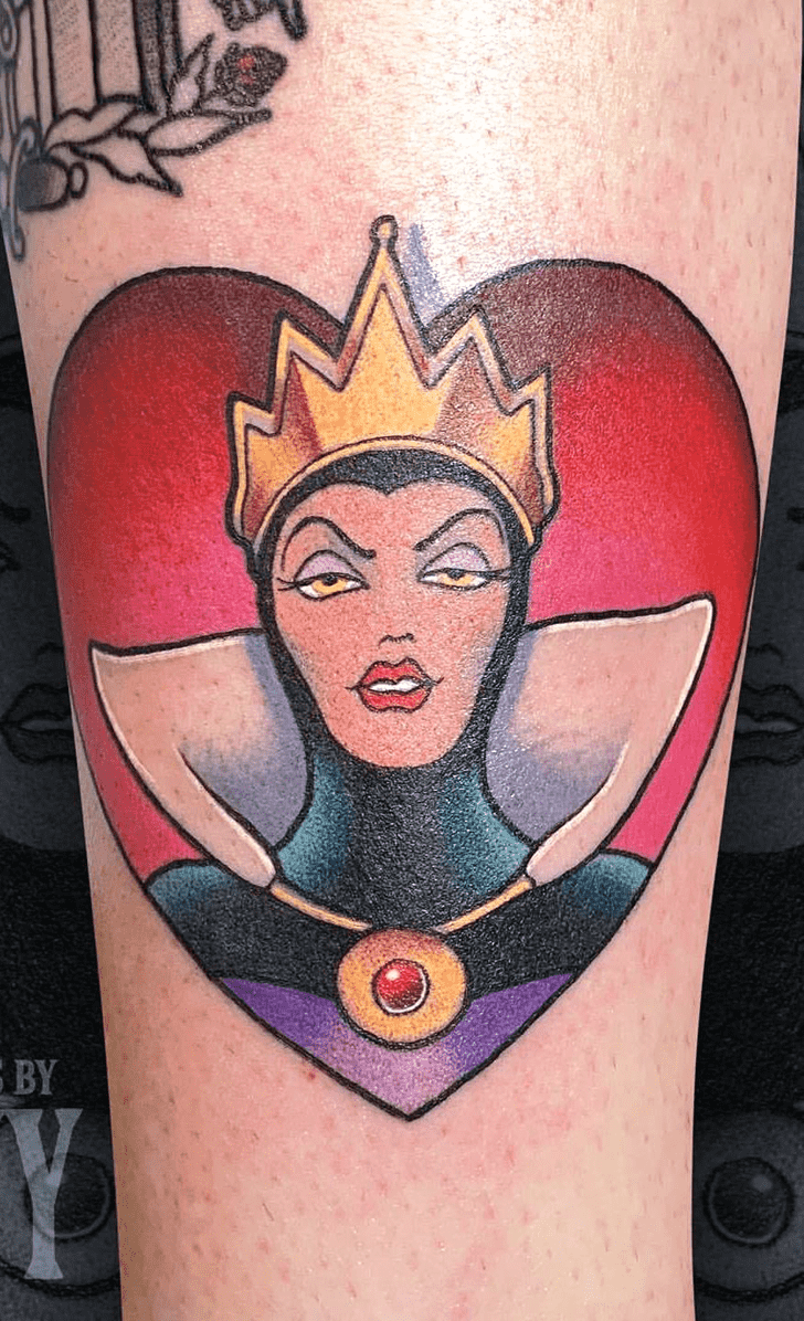 Evil Queen Tattoo Snapshot